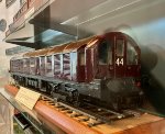 Doncaster Works Apprentices model of London Transport Battery Loco L44